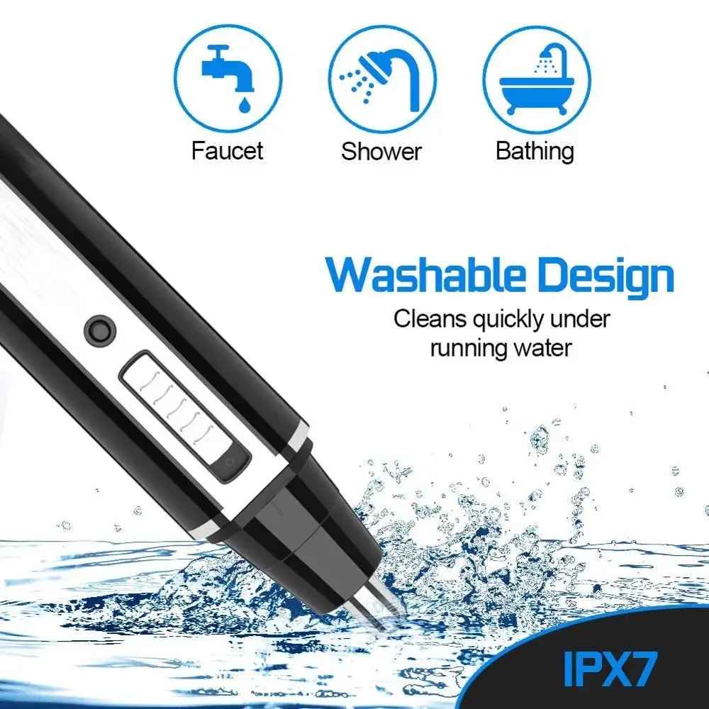 Aparador Masculino Recarregável 4 em 1 | Kemei